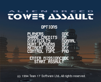 Alien Breed: Tower Assault screenshot 5 for Amiga CD32